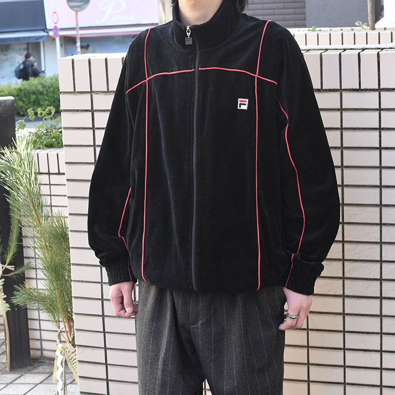 FILA velour track jacket