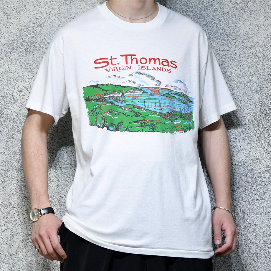 90's souvenir print tee